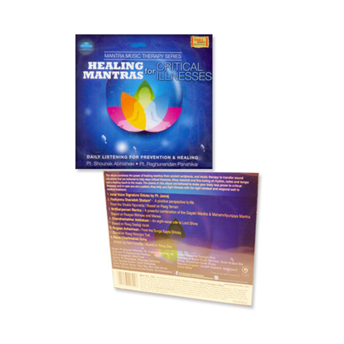 Healing Mantras for Critical illnesses- CD-(Hindu Religious)-CDS-REL122